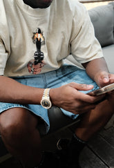 Fw Rings Tee - Crème