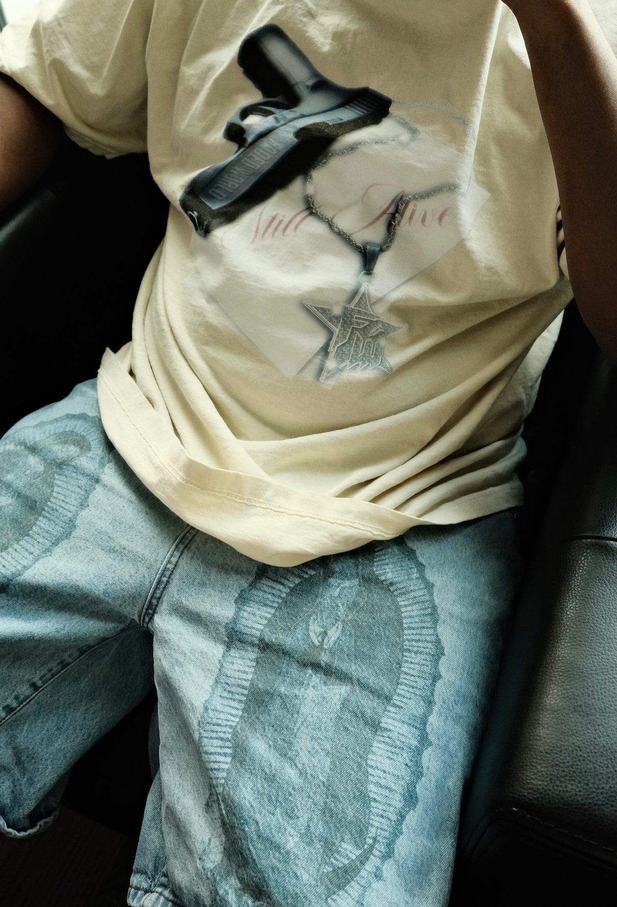 FW Chain Tee - Crème