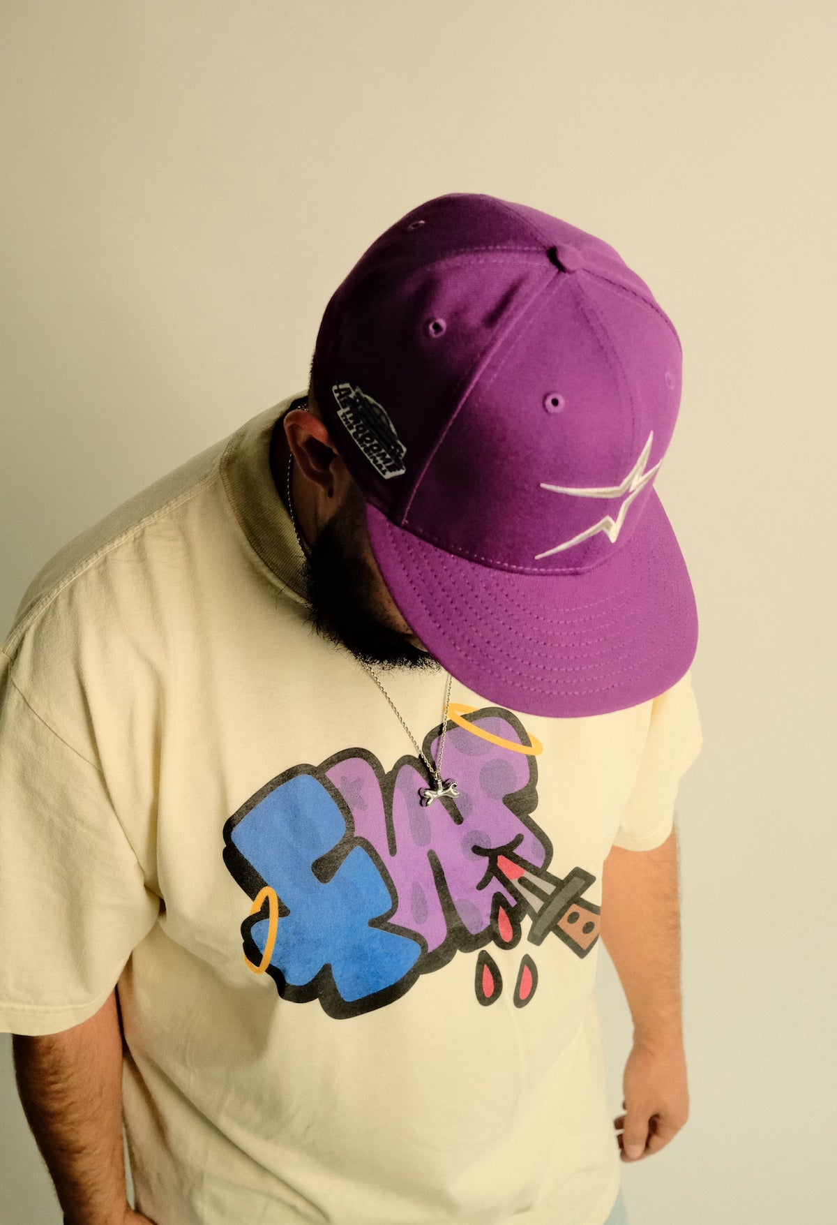 FW Knife Tee - Creme