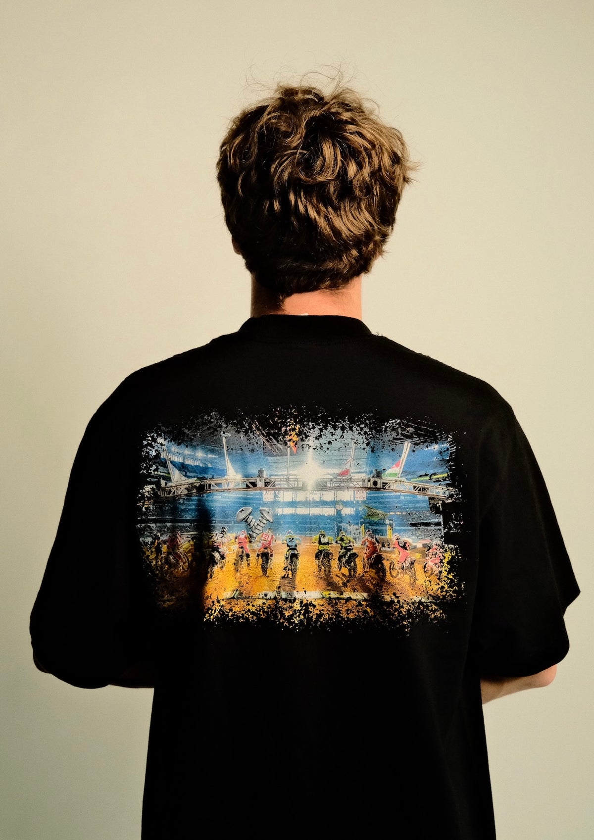 Motocross Tee - Blue
