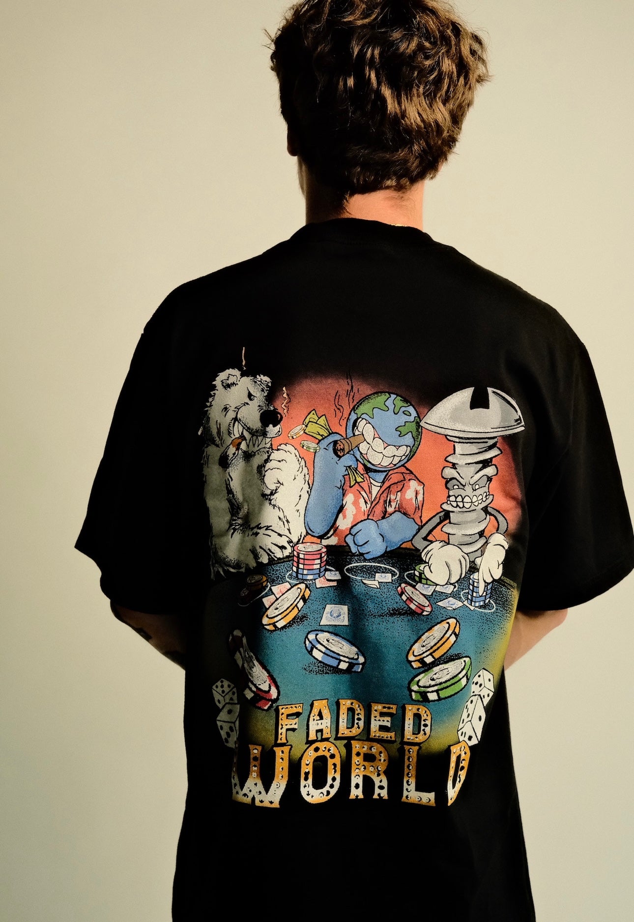 Globey Casino Tee - Choose Color
