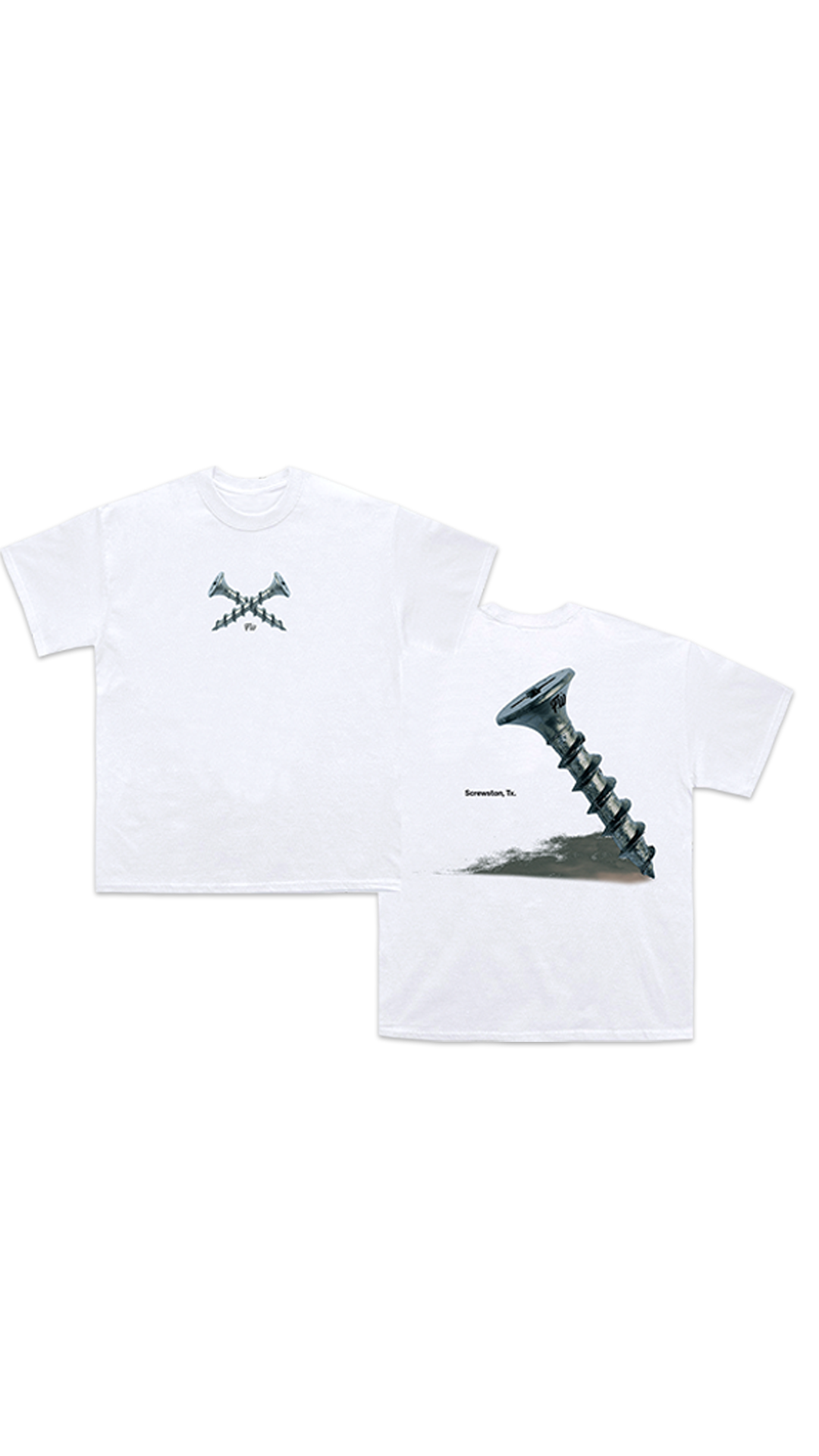 Youth - Screw Tee White