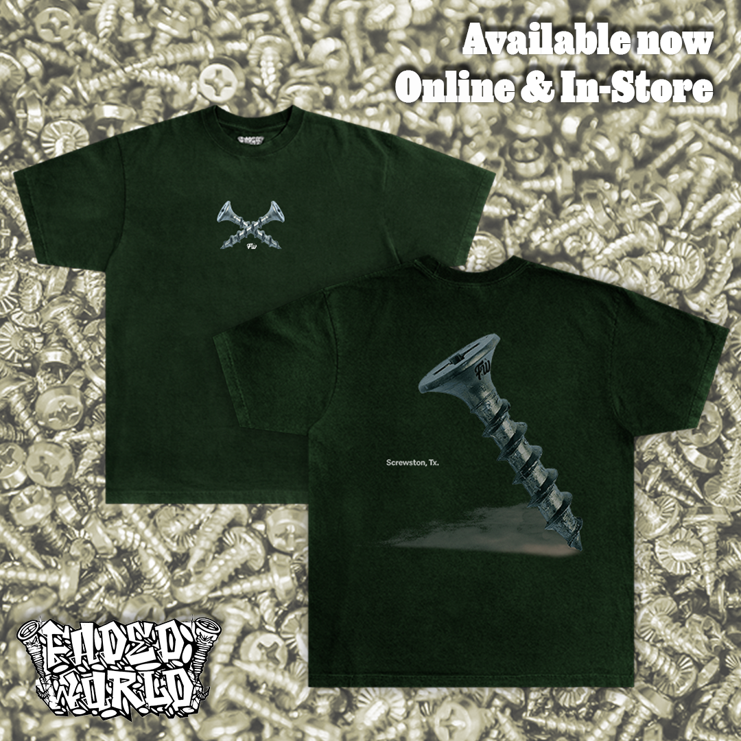 Screw Tee Moss Green - Adults