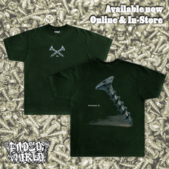 Screw Tee Moss Green - Adults
