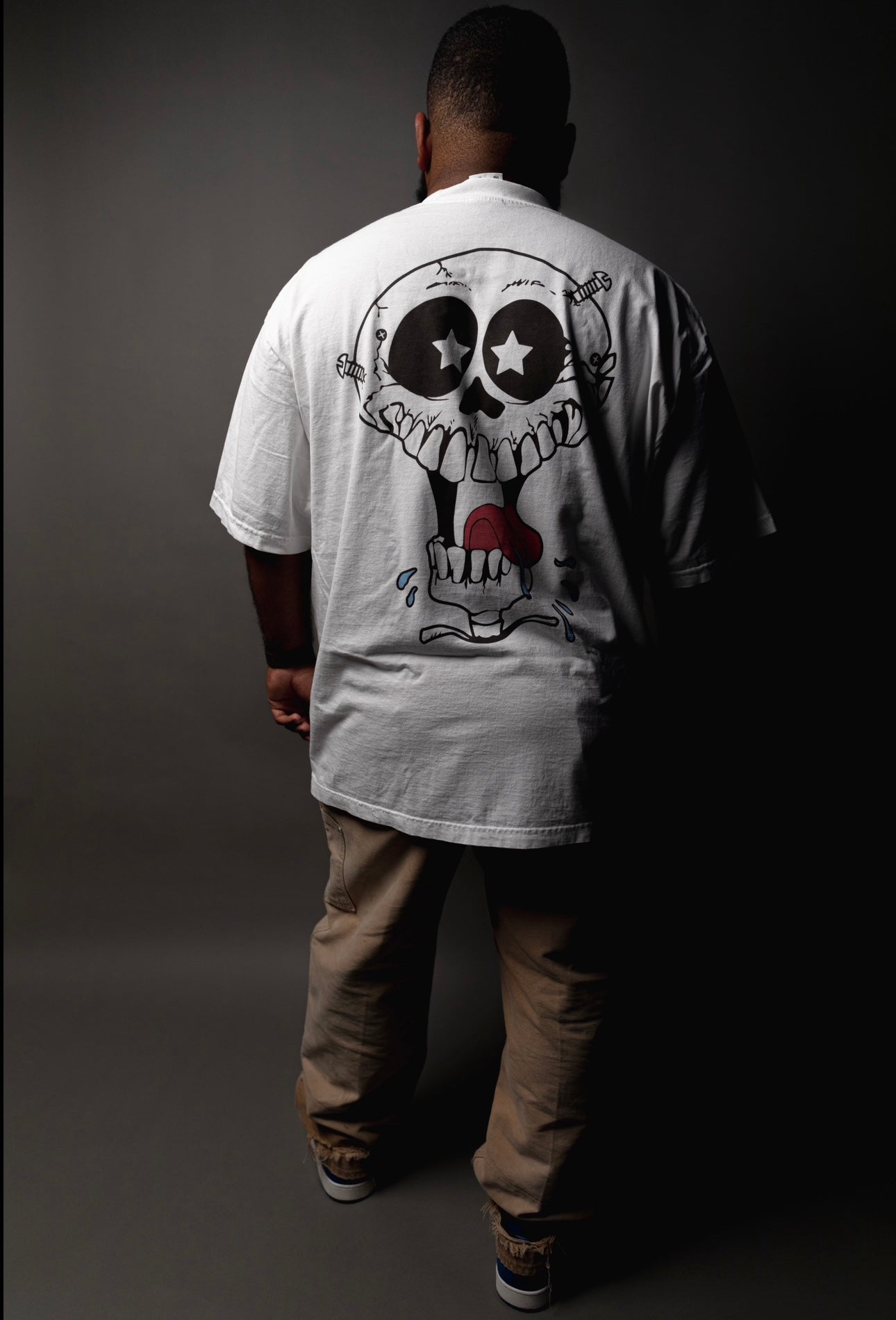 Skate Skull Tee - White