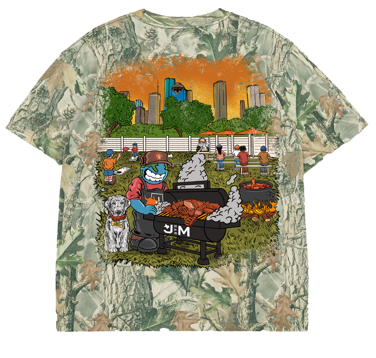 J-Bar-M BBQ Collab Tee - Choose Color